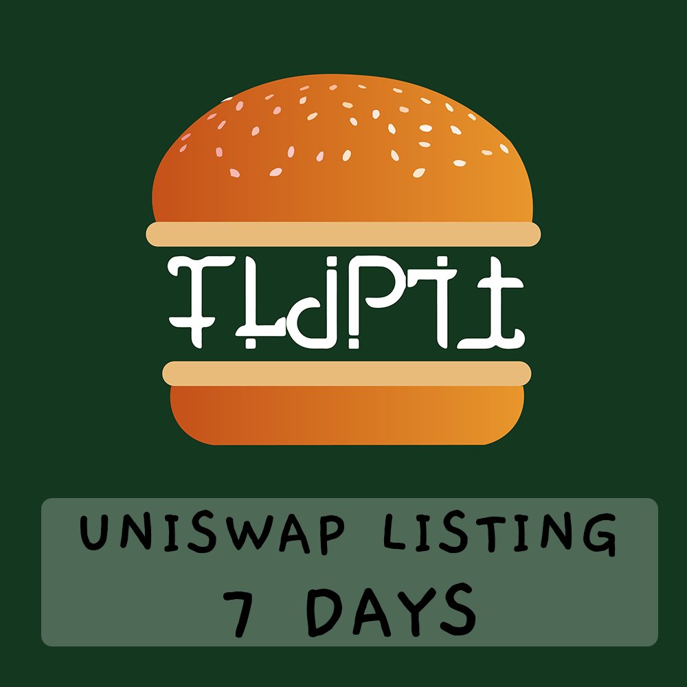 UnMatchedTier's tweet photo. $25  |  24 hours

⬛ RT  +  Follow  @FlipItToken 
______________________________ 
Fully DEFI Meme Coin Listing on Uniswap in 7 days 📅 https://t.co/VxxvlCwpTq