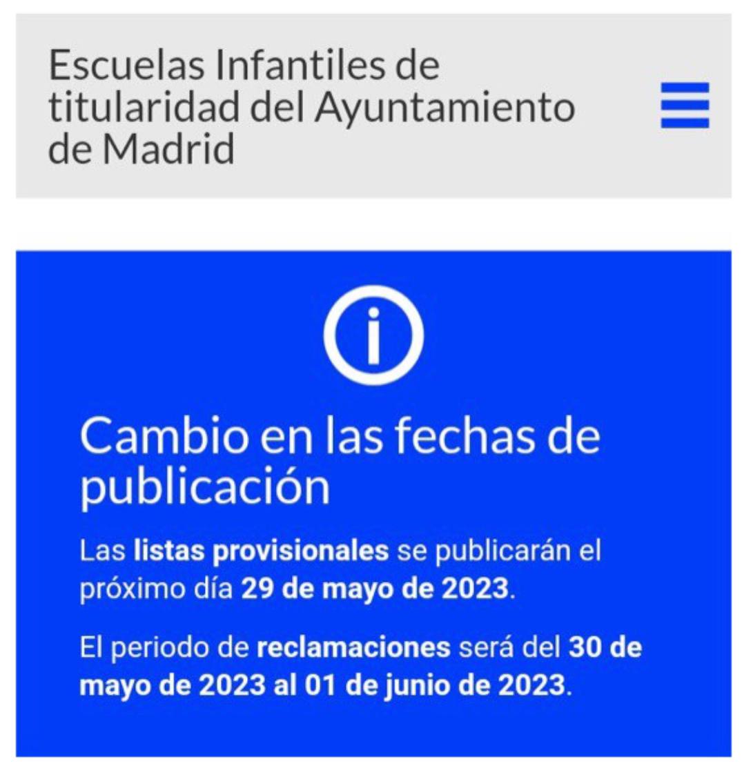 Rita_Maestre's tweet photo. Almeida demuestra su caos de gestión hasta el último día. Miles de familias conocerán que se quedan fuera de las escuelas infantiles el día después de las elecciones. Son la última prioridad de Almeida. https://t.co/FkMN9qixms