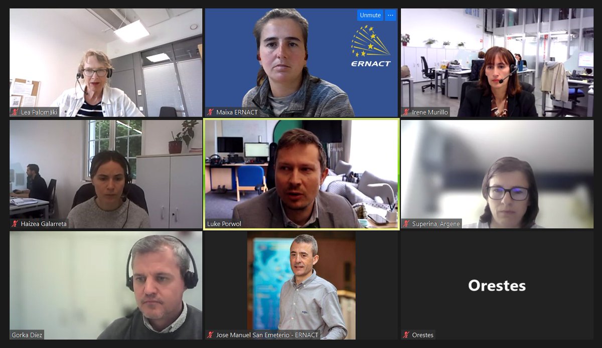 ERNACT's tweet photo. 👏#ERNACT led #TPLproject partner Lukas Porwol from @insight_centre has hosted a workshop on #3D assets for #ThePublicLink project partners.
The workshop also has provided an educational environment for project partners to learn and collaborate on creating 3D assets❗️ https://t.co/OPYS4BRyKB