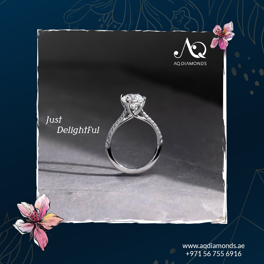 Adorn yourself with the epitome of grace and charm - our enchanting gold ring. It's just delightful! Shop now at aqdiamonds.ae
#Aq_diamonds #rings #rings #ringstagram #diamonds #shinebrightlikeadimond #WearThePure #traditionofexcellence #newcollection #diamonds