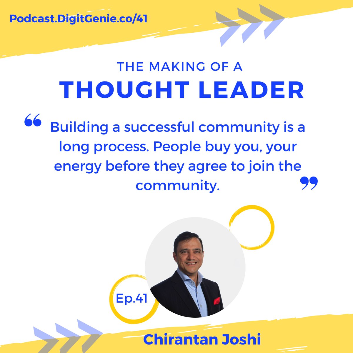 It is evident that the brand 'YOU' is becoming increasingly important in business. <a href="/chirantanjoshi8/">Chirantan Joshi</a> shares his perspective of how his #personalbrand came into play when he launched CorporateConnections® UAE Tune in -lnkd.in/drpm6Hjy
#businesscommunity #thoughtleader