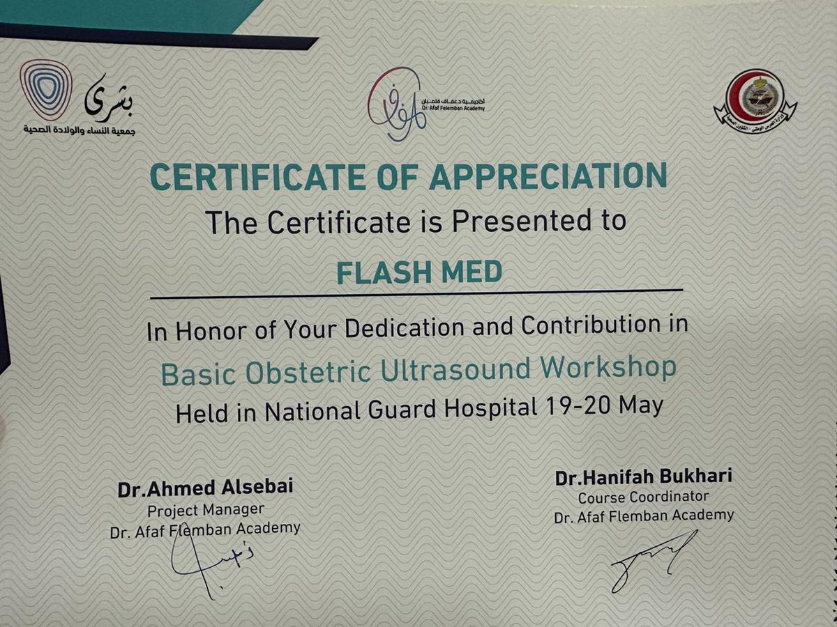 FlashmedSaudi's tweet photo. Basic Obstetric Ultrasound Workshop In National Guard Hospital - Al Madinah https://t.co/i4aYYRtJZe