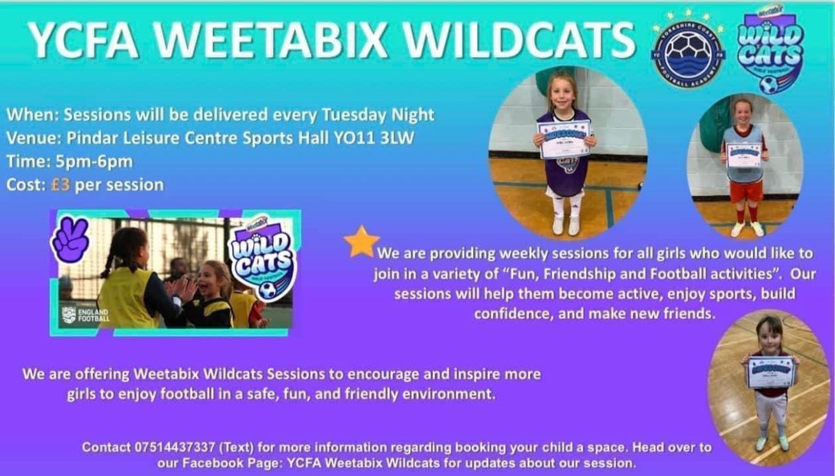 YCFA WEETABIX WILDCATS tweet media