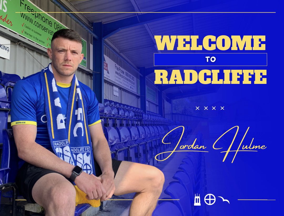 🆕✍️🆙🔝

Welcome to Radcliffe, Jordan Hulme! 

🗞 bit.ly/43cjQvU

#WeAreRadcliffe #UTB