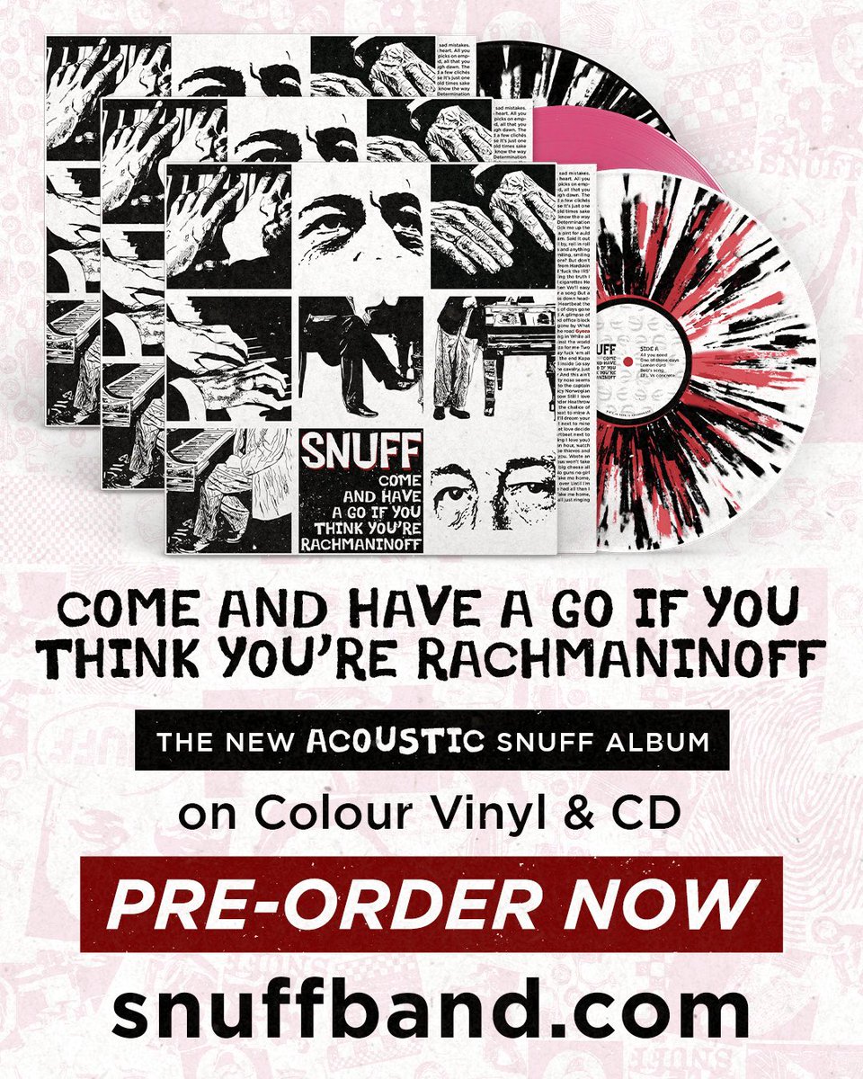 Snuff acoustic album is here snuffband.bigcartel.com