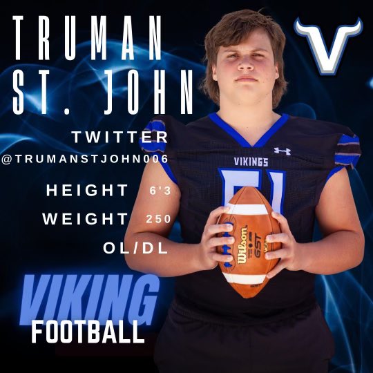 🔵⚫️⚪️

🔦PLAYER SPOTLIGHT 🔦

Truman St. John
📲 @trumanstjohn006
🎓 2025
🏈 OL/DL
🎥  hudl.com/profile/162736…

⚔️🏈⚔️

#RecruitLCS