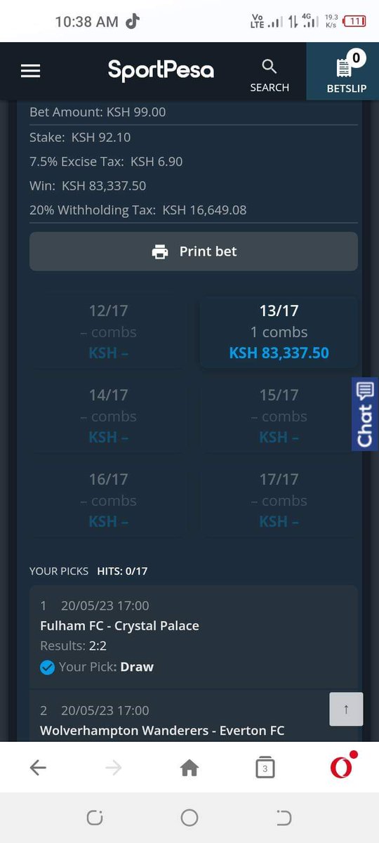 OddsMaster25's tweet photo. SportPesa the real deal🙏🙏
83K never expected this🤞🤞....
Napeana stake✅✅ https://t.co/p8wuYz3RBi