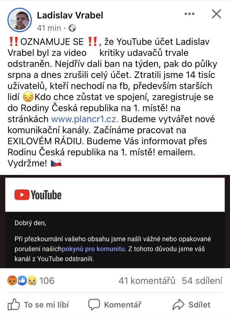 dezinformator vrabel chce vlastni “exilove radio”. zrejme ze srbska, kde prevazne pobyva