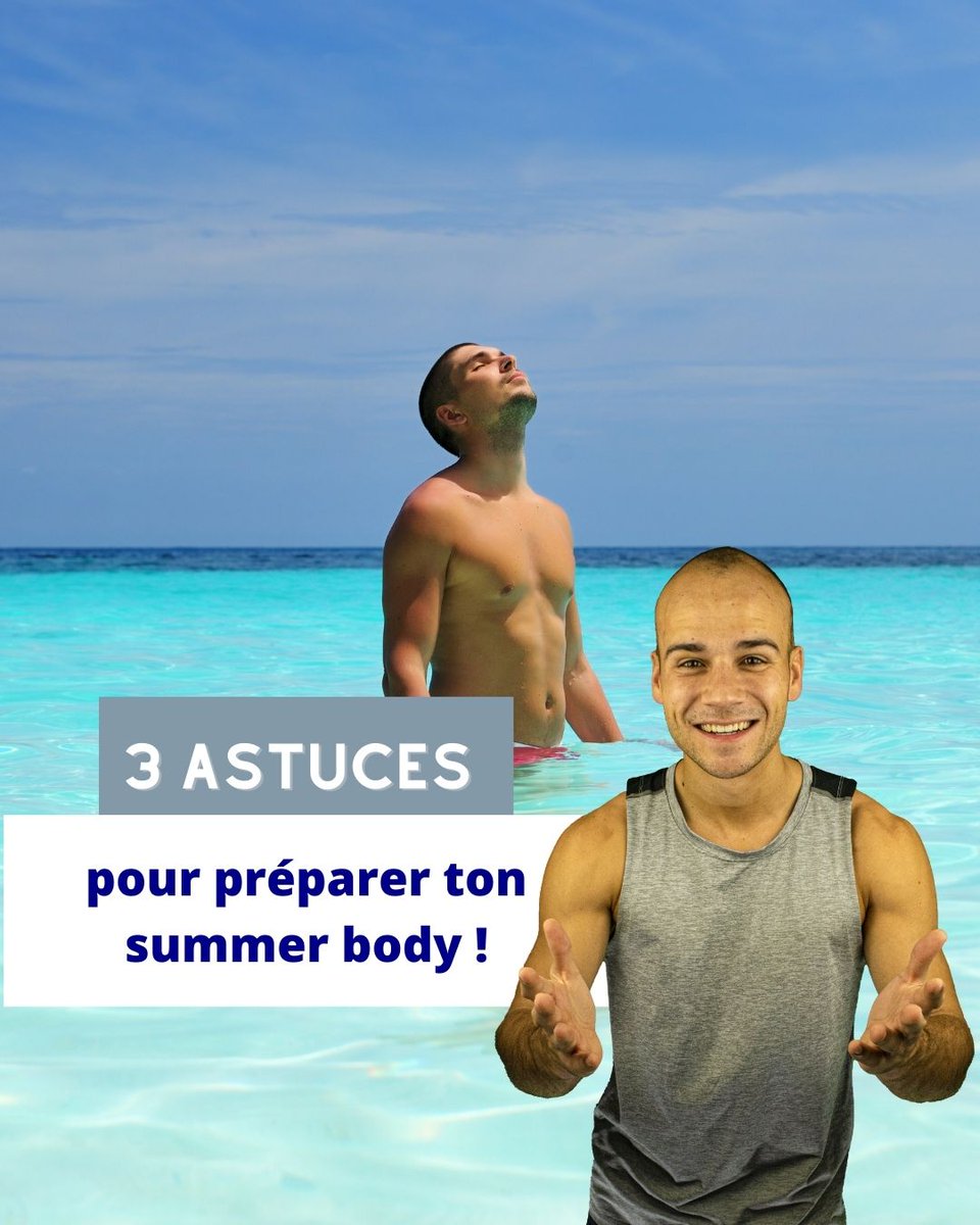 BenjaminSantt's tweet image. Salut toi ! L&apos;été approche à grands pas et il est temps de préparer ton summer body pour briller sur la plage. Voici 3 astuces simples mais efficaces pour t&apos;aider à atteindre tes objectifs :

#summerbody #préparation #remiseenforme