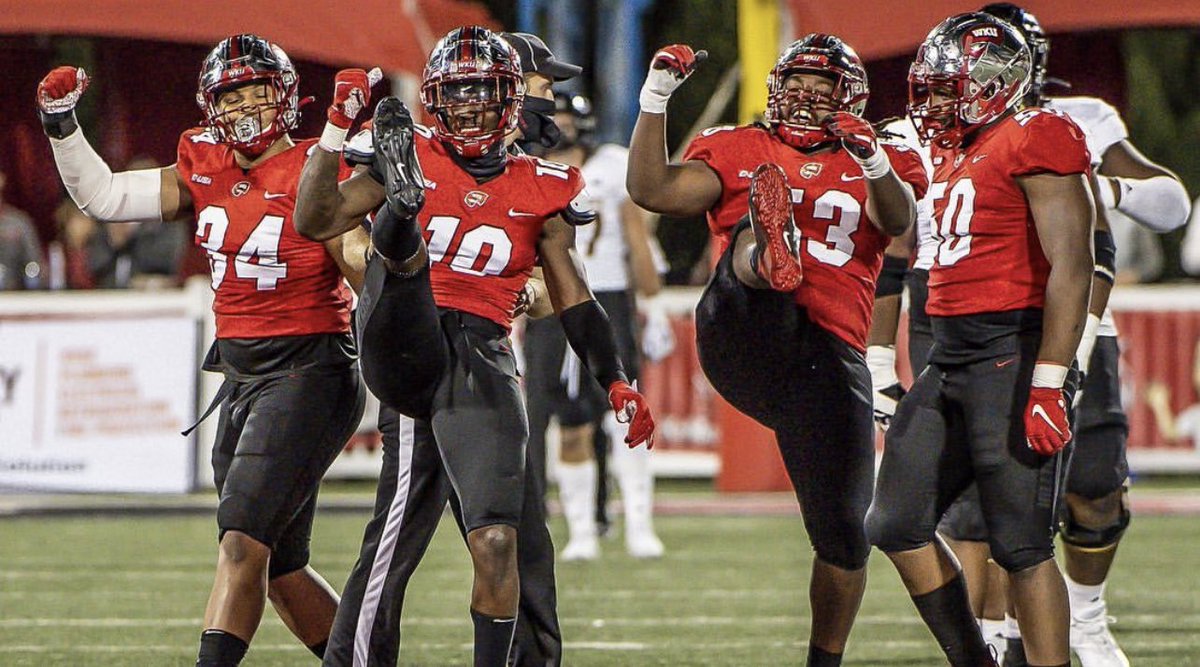 After a great conversation with @Jamar51Chaney I am blessed to announce I have received my 2nd Division 1 offer from Western Kentucky University @CoachZLankford @Coach_WebbWKU @WKURecruiting @WKUFootball @Coach_Helton @Cen10_Football @Coach_T4 @Coach_Hawk55 !!!