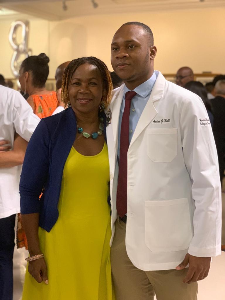 Smilejamtvj's tweet photo. Andre Hall, a recent Doctor of Dental Surgery graduate from Howard University in Washington, DC, will now take on the challenge of a 5-year residency in New York City. He zooms in to share his inspiring journey and future aspirations for this morning's #DisaporaCheckIn. https://t.co/ZlV4Wg6JAp