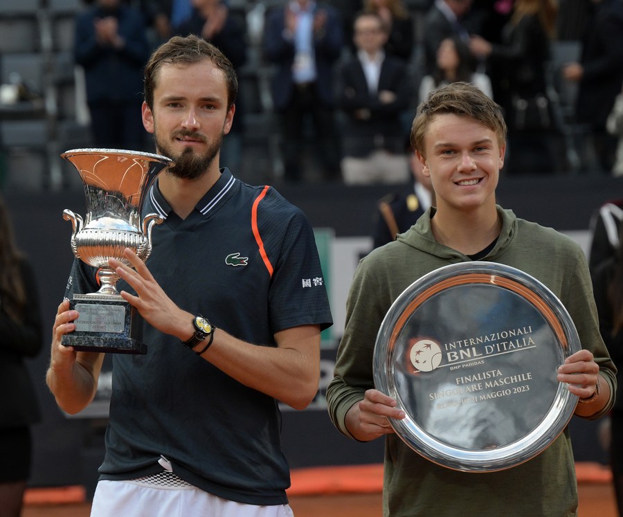 Italian Open 2023: Daniil Medvedev triumphs over Holger Rune in