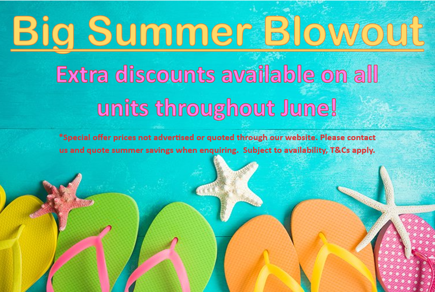 DudleyStorage's tweet photo. Yoo Hoo big summer blowout here at Anchor Self Storage!
Come and see us throughout June to receive one of our amazing offers by quoting summer savings.
Call us now on 01384 455 191 or visit us in branch ⚓
#selfstorage #summersavings #free24houraccess #dudley https://t.co/oWnLhtqSpT