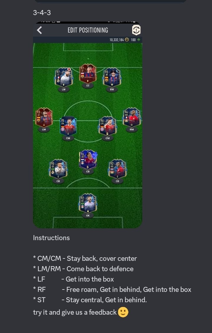 FUTHOLICS_COINS's tweet photo. New OP tactics guys from our FREE DISCORD. 
To join our FREE DISCORD visit our website https://t.co/JiM16GpIoD

#fifa23 #fifatactics #fifacoins #Discord https://t.co/9rQTJYuAAw