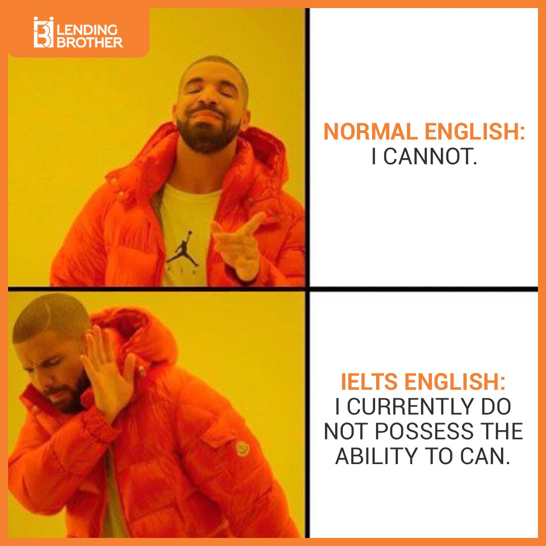 Share this with your friend who is preparing for IELTS.

#MomentMarketing #MemeMarketing #IELTSmemes #Funny #IELTSEnglish #English #StudyAbroad #EducationLoan #StudentLoan #LendingBrother