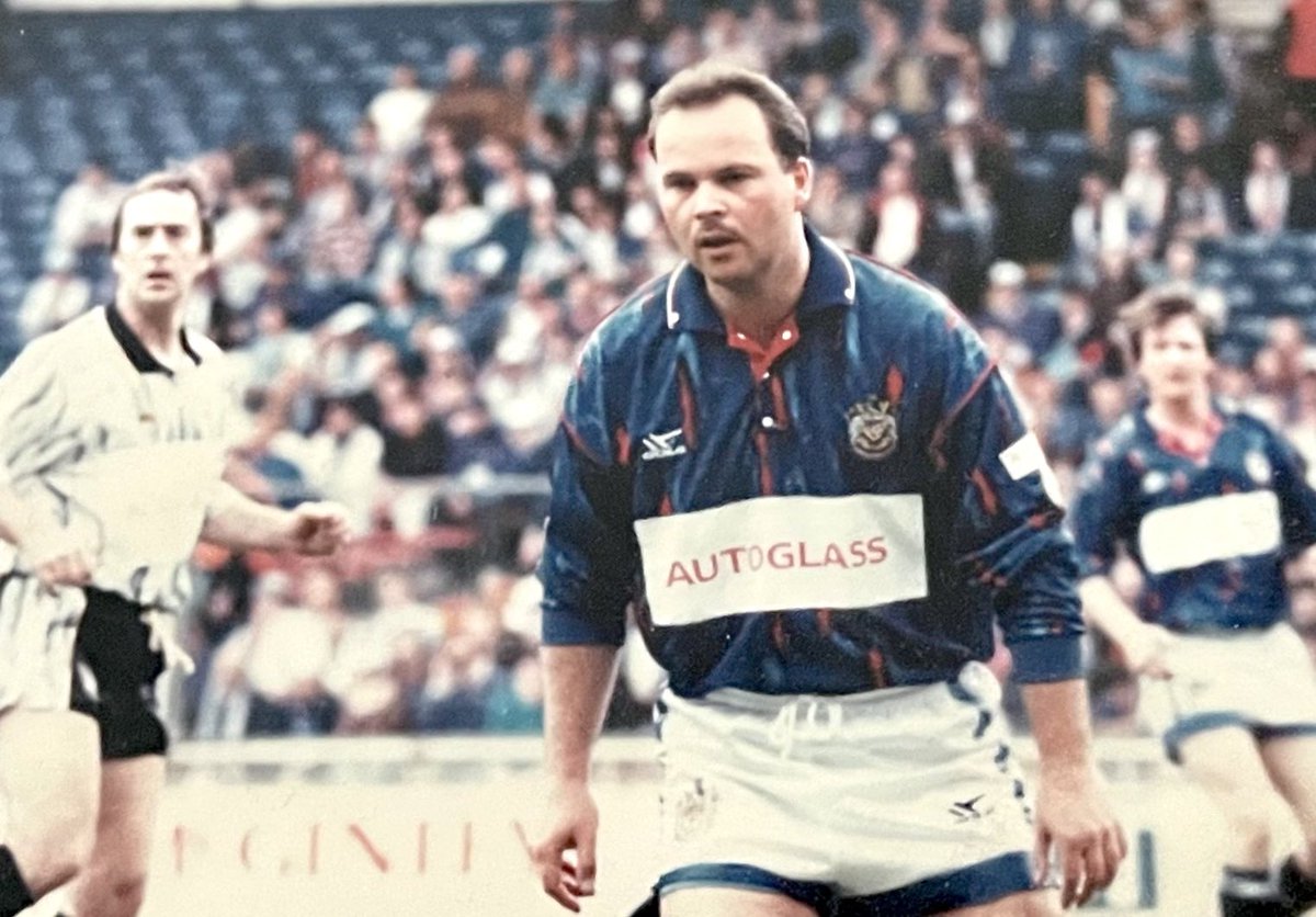 suthersuk's tweet photo. Yet another 30th anniversary has appeared in my diary. Today’s entry says it is 30 years since the 1993 #AutoglassTrophy final @wembleystadium between #PortVale & #StockportCounty. This was my 3rd appearance on the hallowed turf playing in the pre-match Charity Game I organised! https://t.co/VDeMi3lHzU