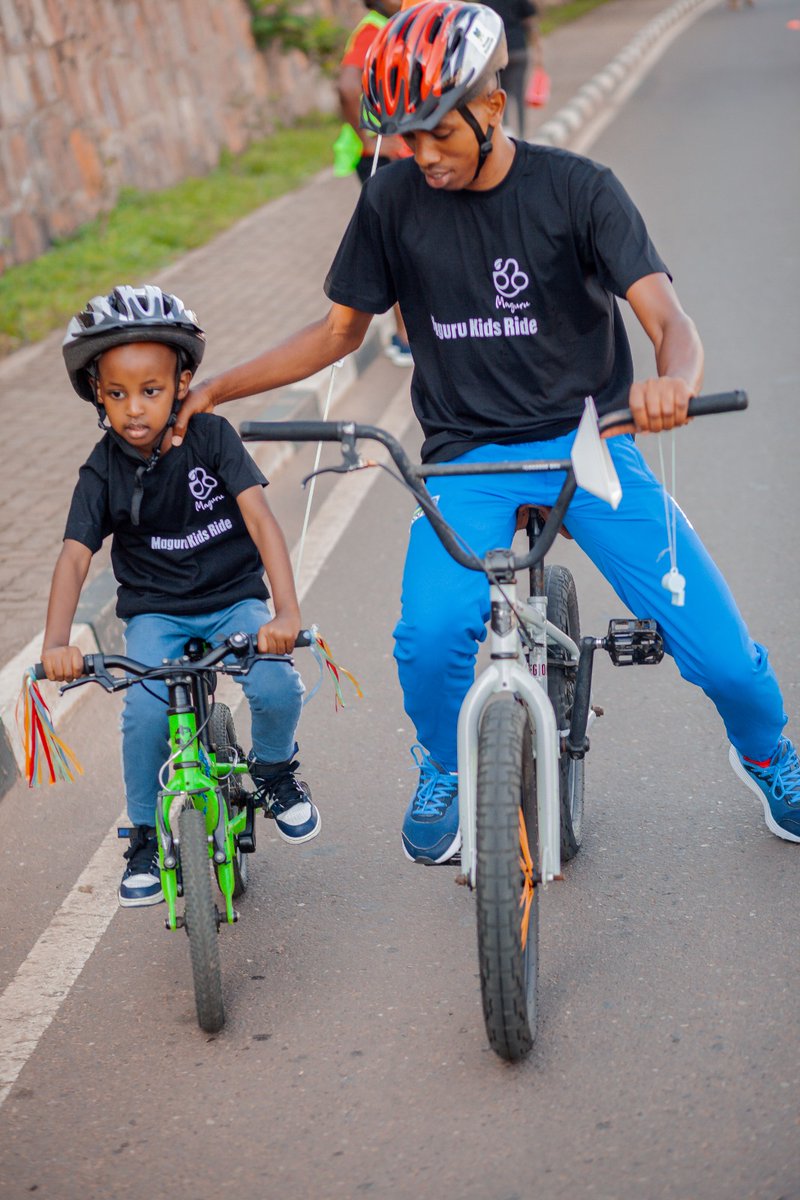 MaguruB's tweet photo. Apreciation tweet to  @CityofKigali and @Rwandapolice for their amazing support in making the #ChildrenBikecorner a reality,  it was really successful, fun and safety meanwhile, Future policemen, doctors guides were discovered😁😉.  the commitment was truly inspiring! https://t.co/phKDE1JSD9