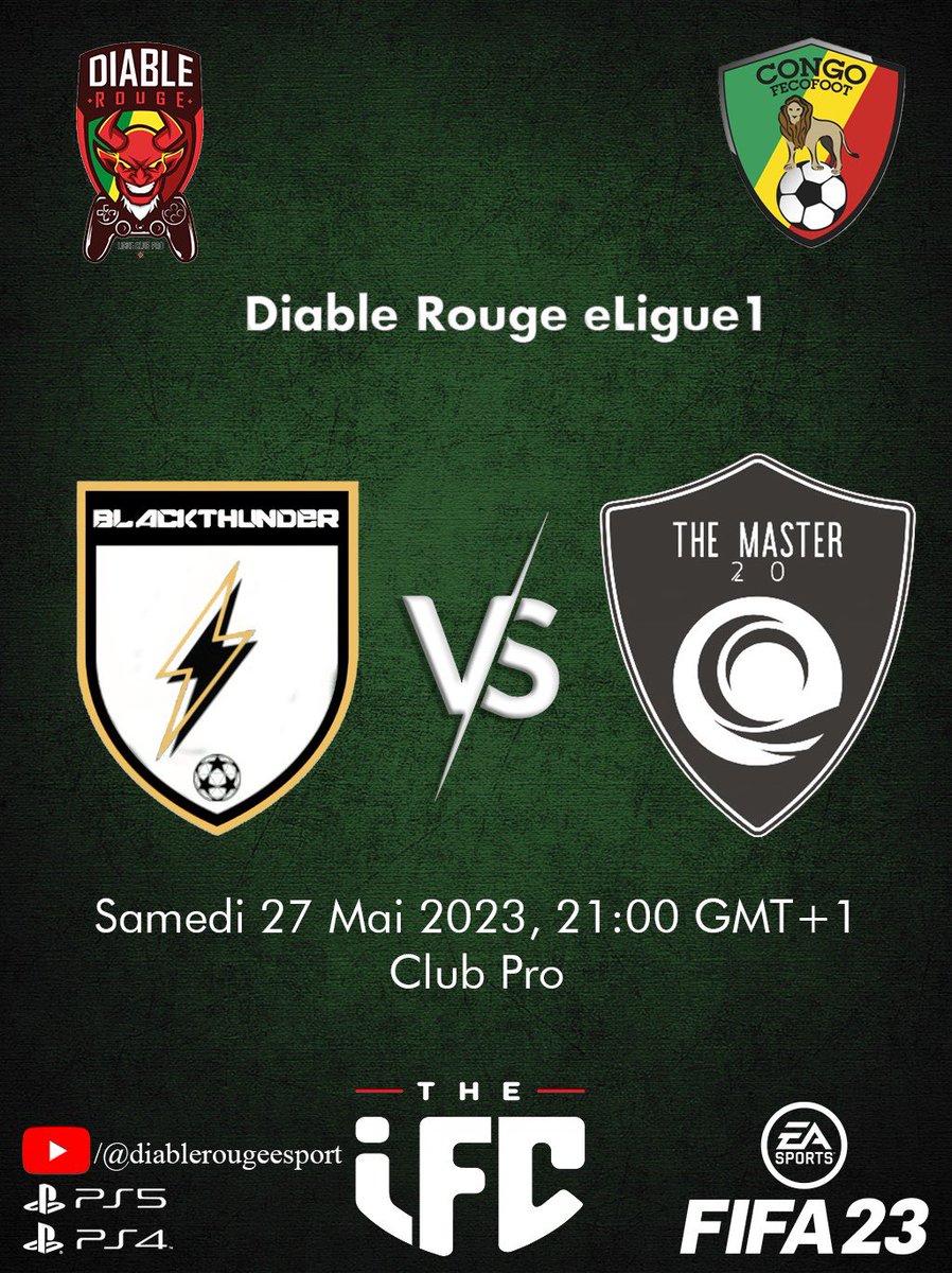 L’affiche de la semaine. 
Le championnat sortant face à l’une des sensation de la saison 

Samedi 27 Mai 2023
21H00 GMT+1