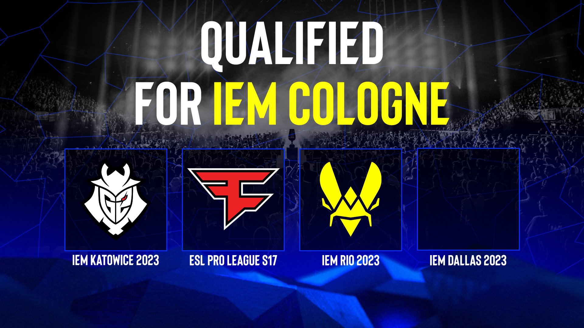 Team Vitality is victorious at Intel® Extreme Masters Rio 2023 and qualify  forIEM Cologne later this year - ESL FACEIT Group
