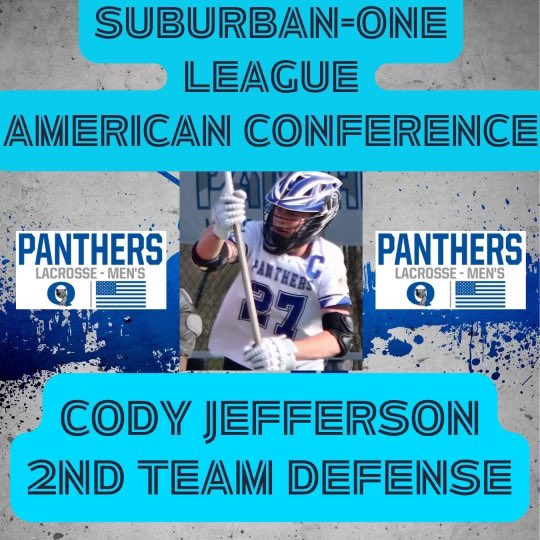 _codyjefferson's tweet photo. Very honored to receive 2nd Team All League Defense🥍

@qhsPantherLax @blakwidowlax @QPantherFB @BanasQtown @Coach_PrimeZeus https://t.co/Wr3OTikbnK