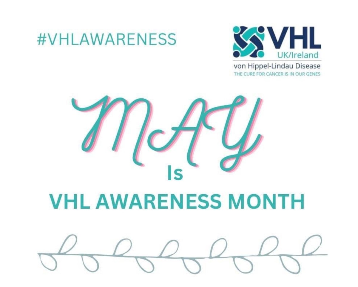 May is VHL Awareness Month! We are thrilled to have raised £150 at our recent Team Away Day, baking some delicious cakes and listening to a talk about VHL. You can find out more about the rare disease here: vhl-uk-ireland.org #VHLAwareness #thecureforcancerisinourgenes