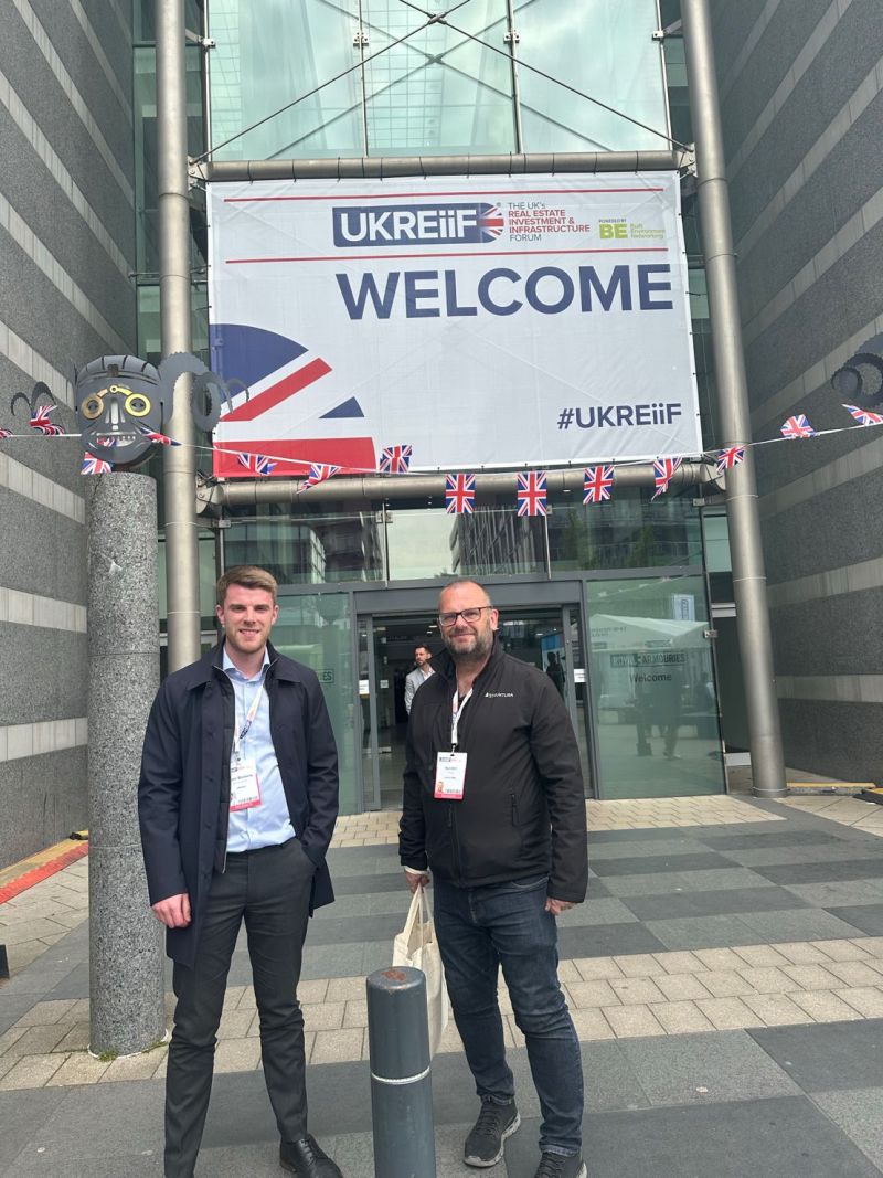 🏢Adam Blasbery  and Karl Hill attended UKREiiF, understanding the sustainable investment that is planned for our regions.  #innovation #assetmanagement #Womeninrail #wirawards2023 #ukreiif2023 #sustainable