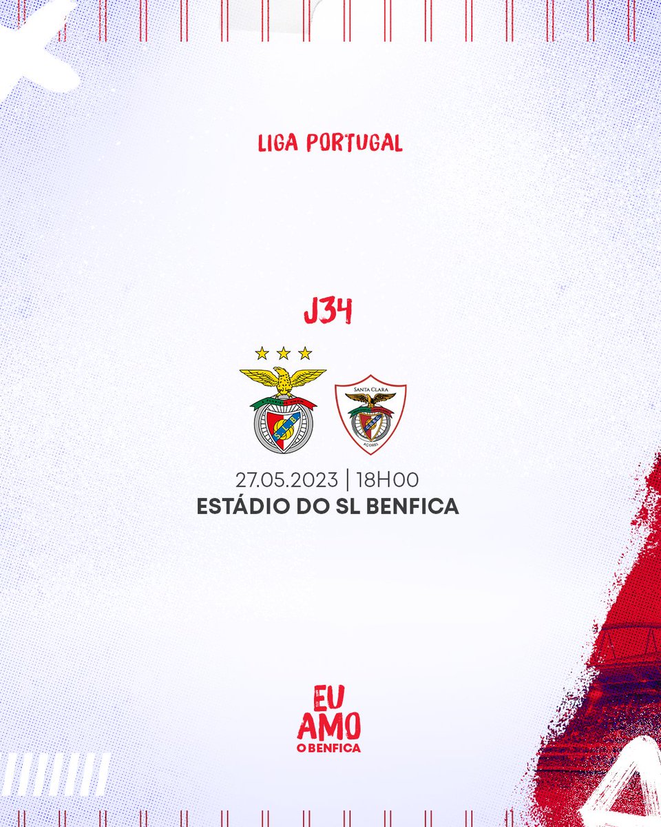 🗓️ Já há data e hora para a última jornada da #LigaPortugal! 

 #EuAmoOBenfica