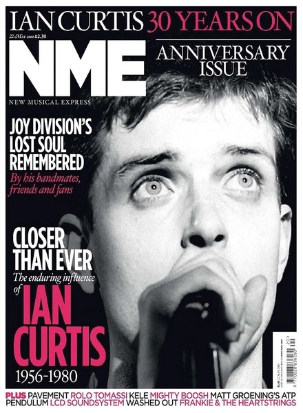 #OnThisDay 2010
Ian Curtis on the front cover of the NME.
