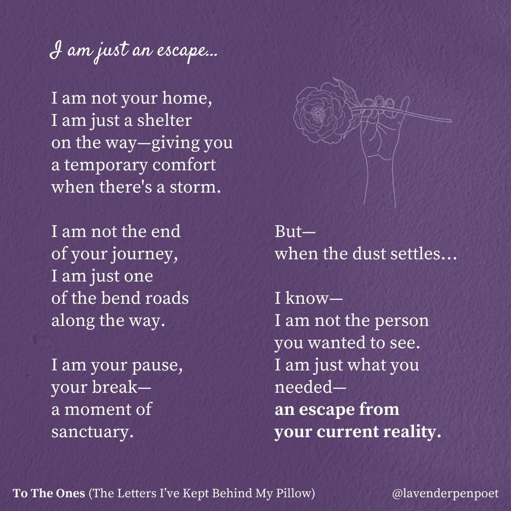 lavenderpenpoet's tweet photo. ...a moment of sanctuary. 

—
Shopee: https://t.co/XcaDgBcSc1
or message us for your order.

—
#totheones #lavenderbooks #selfpublished #lavenderpen #inktheunsaid #poetry #poetrybooks https://t.co/Lr43A4SQCN https://t.co/s5pUuZr6Xs