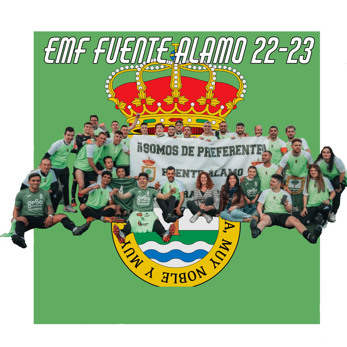 💚⚔️ EMF FUENTE ALAMO 22-23⚔️💚
                         FE + AMIGOS=
                        FUENTE ÁLAMO