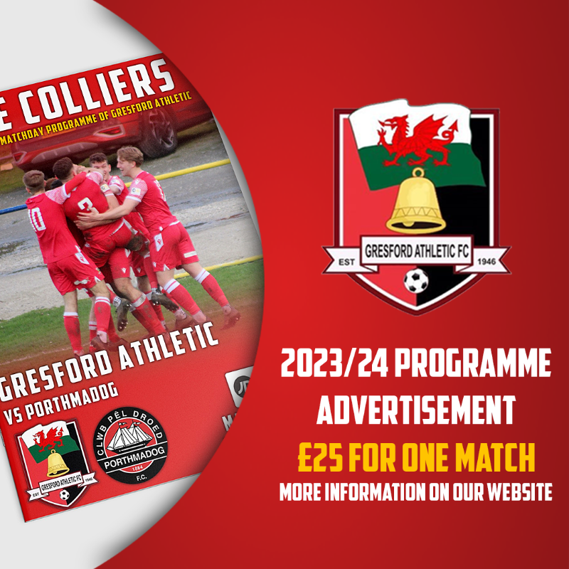 GresfordFC's tweet photo. 🤝 | Interested in supporting a Committee-led, semi-professional club in the second tier of Welsh football?

🔴 @GresfordFC are offering sponsorship packages for the 2023/24 season.

➡️ Packages can be purchased online or by contacting sponsorships@gresfordathleticfc.com.