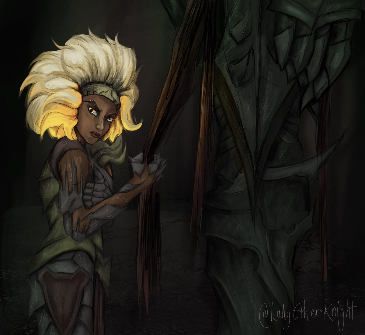 Simply to spite the Black Rose
#rell #mordekaiser #leagueoflegends #artoflegends