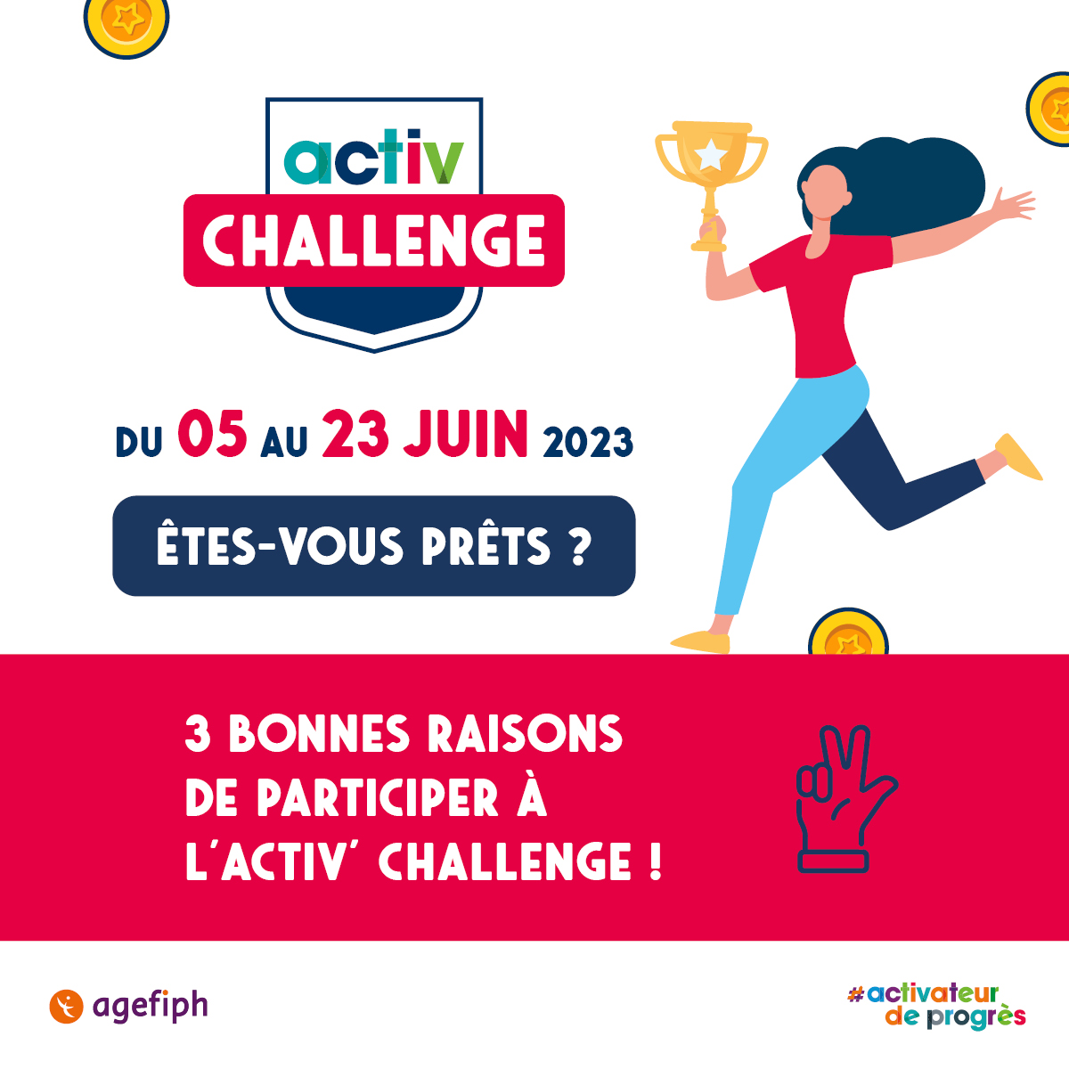 D_n_D's tweet photo. [#DTeam] 🤘 L'Agence Dn'D participe à l'#ActivChallenge, organisé par l'Agefiph.

🔎 Coup d'œil sur les 3 bonnes raisons de participer à ce challenge, tourné vers la sensibilisation au sujet #emploi et #handicap !

👉 https://t.co/1ykEgoC7r2

#ActivateurdeProgres https://t.co/05dSLt3TqE