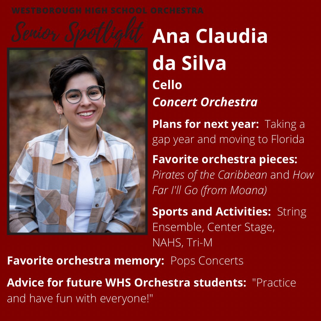 Congratulations, Ana! We are proud of you!! 🎉🎶