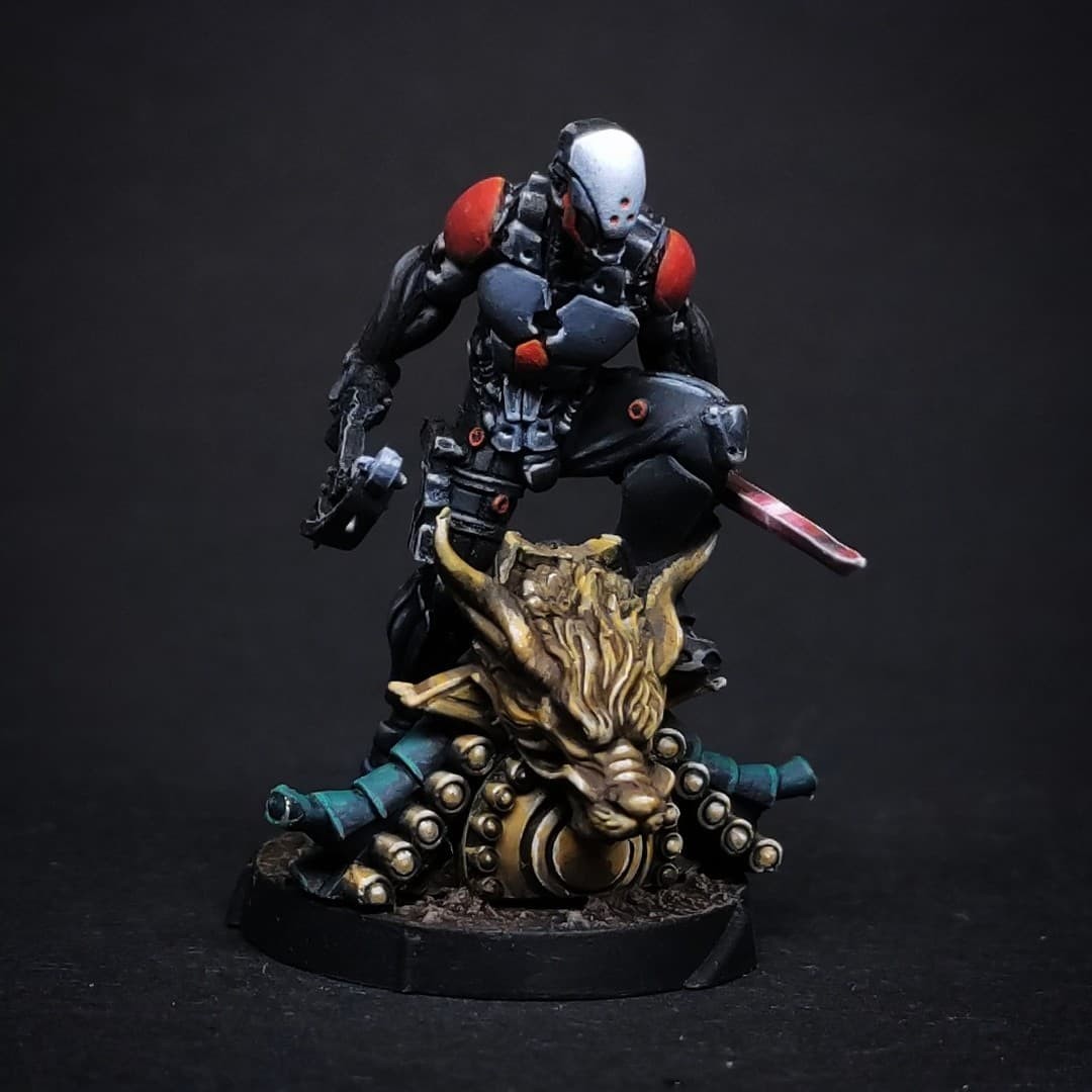 WaylandGames's tweet photo. k3rmit.paints on Instagram has finished painting their first #InfinitytheGame #Miniature, including their first attempt at NMM. They've done an outstanding job!

#CorvusBelli #CodeOne #InfinityCodeOne #NA2 #YuJing #PaintingInfinity #NMM #PaintingMiniatures #MiniaturePainting https://t.co/BoXGT31wJ0