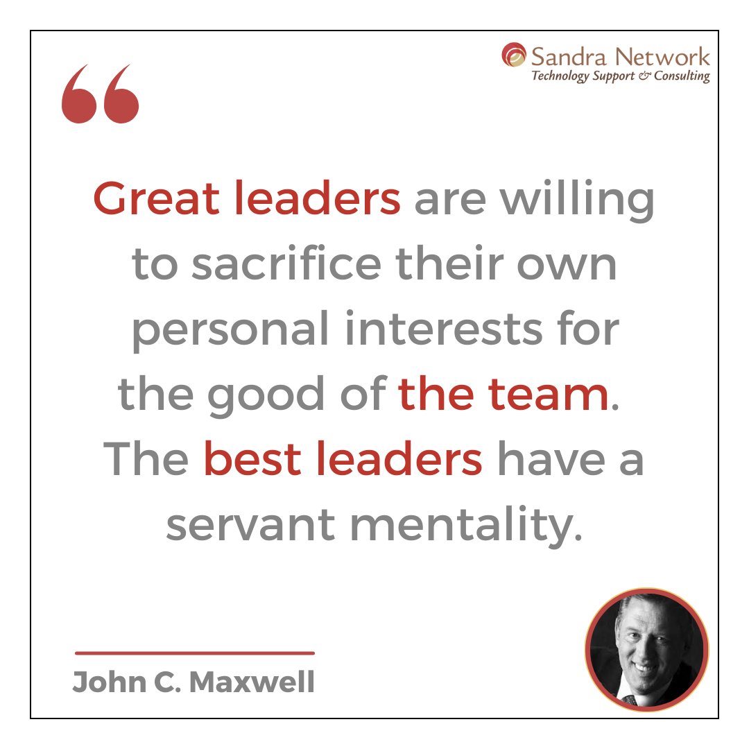 SandraNetwork's tweet image. True leaders don't put themselves first. They put their team and their goals at the forefront, sacrificing their own interests for the greater good. 🙌🏼 

Are you a servant leader?" 

#servantleadership #teamgoals #sacrifice #leadershipmindset #teamwork #SandraNetwork