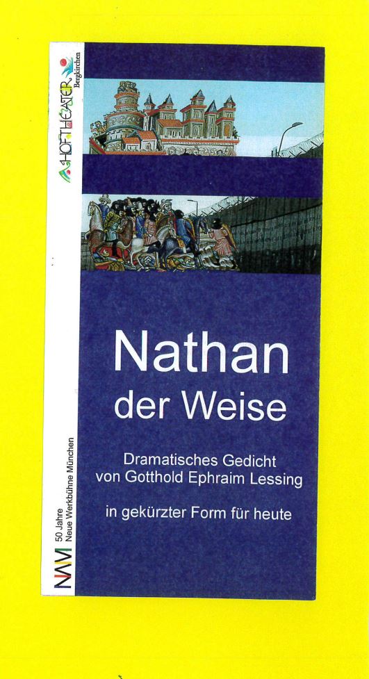 🇩🇪 "Nathan der Weise", gespielt von der Theatertruppe Neue Werkbühne München für alle 3ème Schüler. Toleranz und Respekt.
#NeueWerkbühneMünchen #Ringparabel