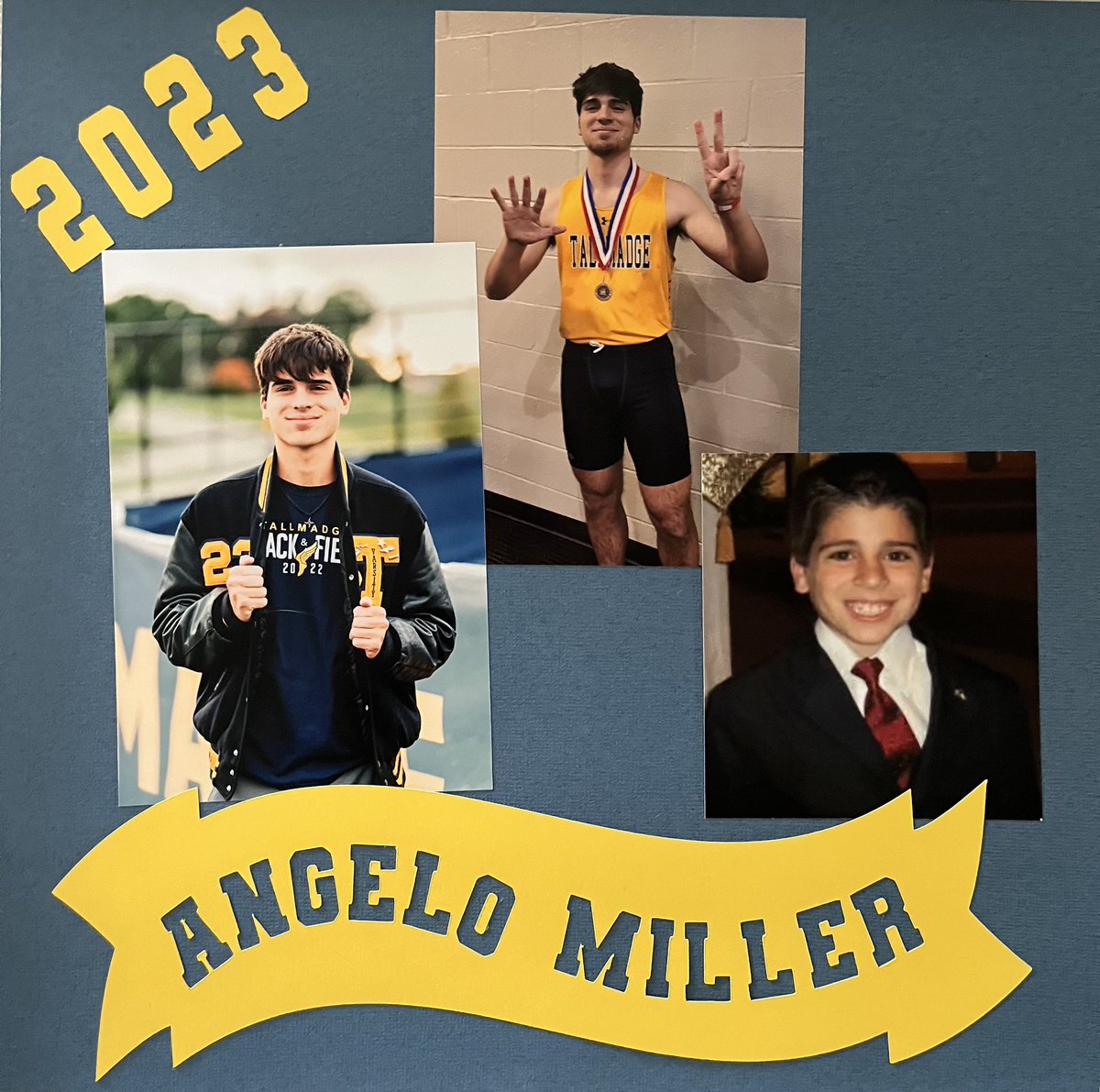 Congratulations THS Senior Angelo Miller! #thsbabywall23 #tallmadgesenior23 #thsseniorweek23 <a href="/tcstweets1/">Tallmadge City Schools</a> <a href="/marktreen/">Mark Treen</a> <a href="/THSMr_Horner/">Mark Horner</a> <a href="/THS_Staszak/">Arene Staszak</a> <a href="/MissBowser_THS/">Celia Bowser</a>