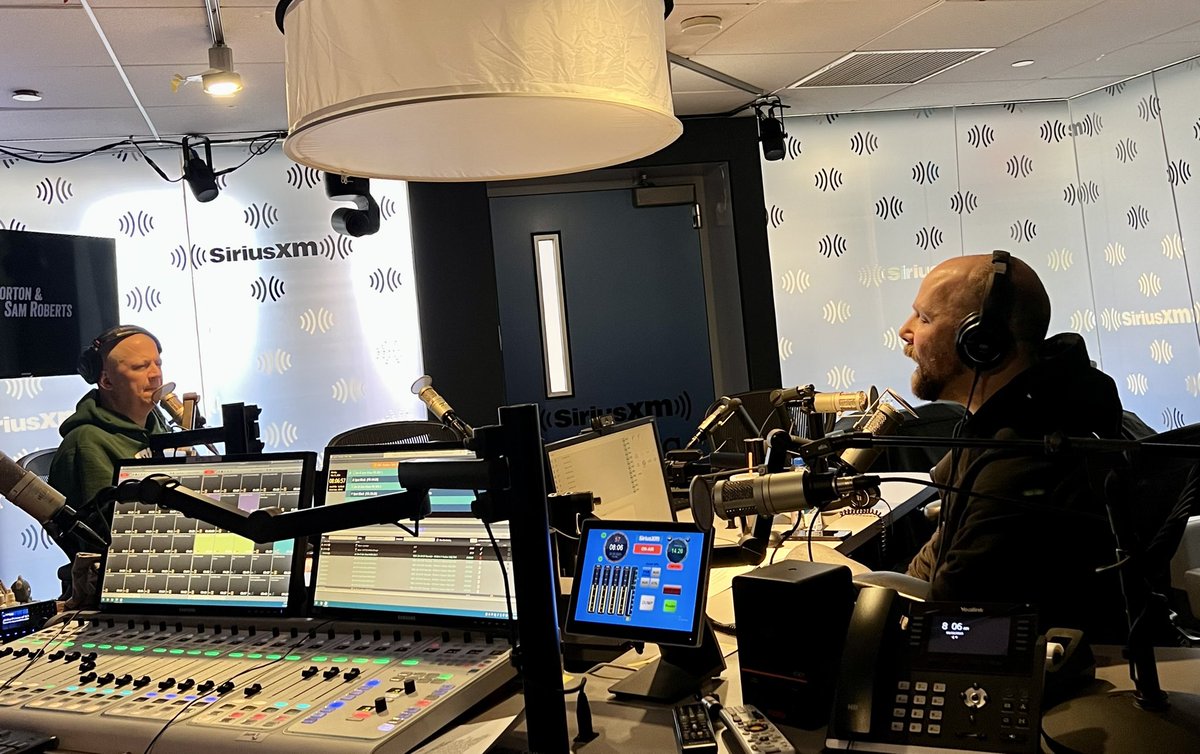 #JimAndSam are back for another week of radio! Tune in now @SIRIUSXM 103.