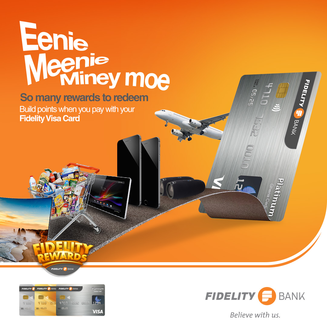 fidelitybankgh's tweet photo. Get more from your purchases like never before! Sign up for #FidelityRewards today and earn points for rewards such as #phones, #tablets, #shoppingvouchers, etc. Register now at https://t.co/2wjStS0jkU.
#BelieveWithUs https://t.co/3xf9ynHu7e