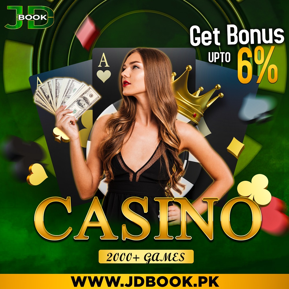 🙏🏻WELCOME TO JD BOOK🙏🏻 
CASINO
jdbook.pk
#casinoexchange #casino #diversion #ambienteseguro #taxi #beneficios #casinoprideofficial #gaming #cardgames #entertainment #goodtimes #casinopride #casinopridegoa #gamesofpride #festiveseason