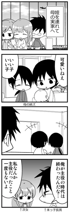 姪と末っ子長男の弟 #育児漫画 #漫画が読めるハッシュタグ