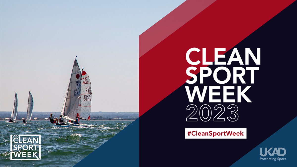 We all have a role to play in keeping our sport fair and clean. 

This week we’re supporting UK Anti-Doping’s #CleanSportWeek.
 
Be a team player, find out more 👉 rya.org/tz0450OteHB