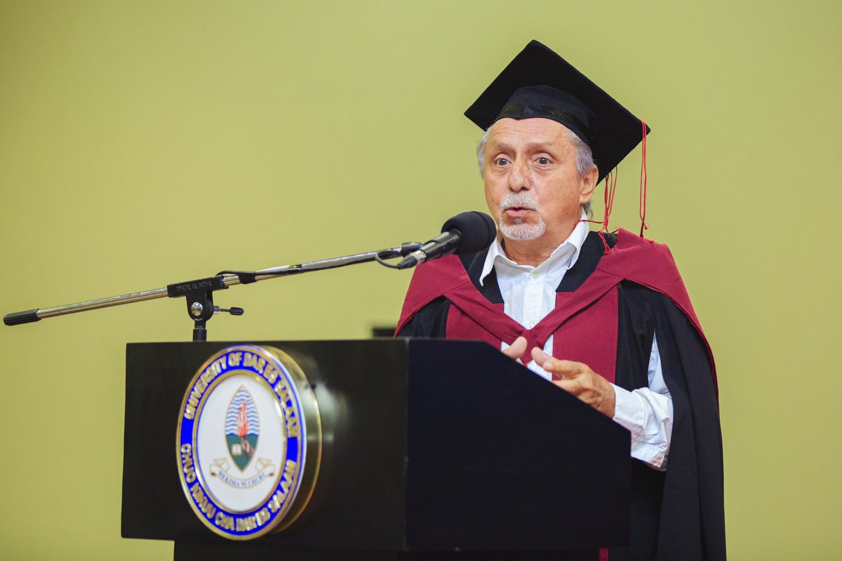 Delighted to reunite with a distinguished UDSM graduate, Class of 1983, Bachelor of Arts in Linguistics and Literature, Mr. Juan Jacomino Castellano from Cuba at the remarkable 53rd Graduation Cluster 1 on May 19th, 2023.