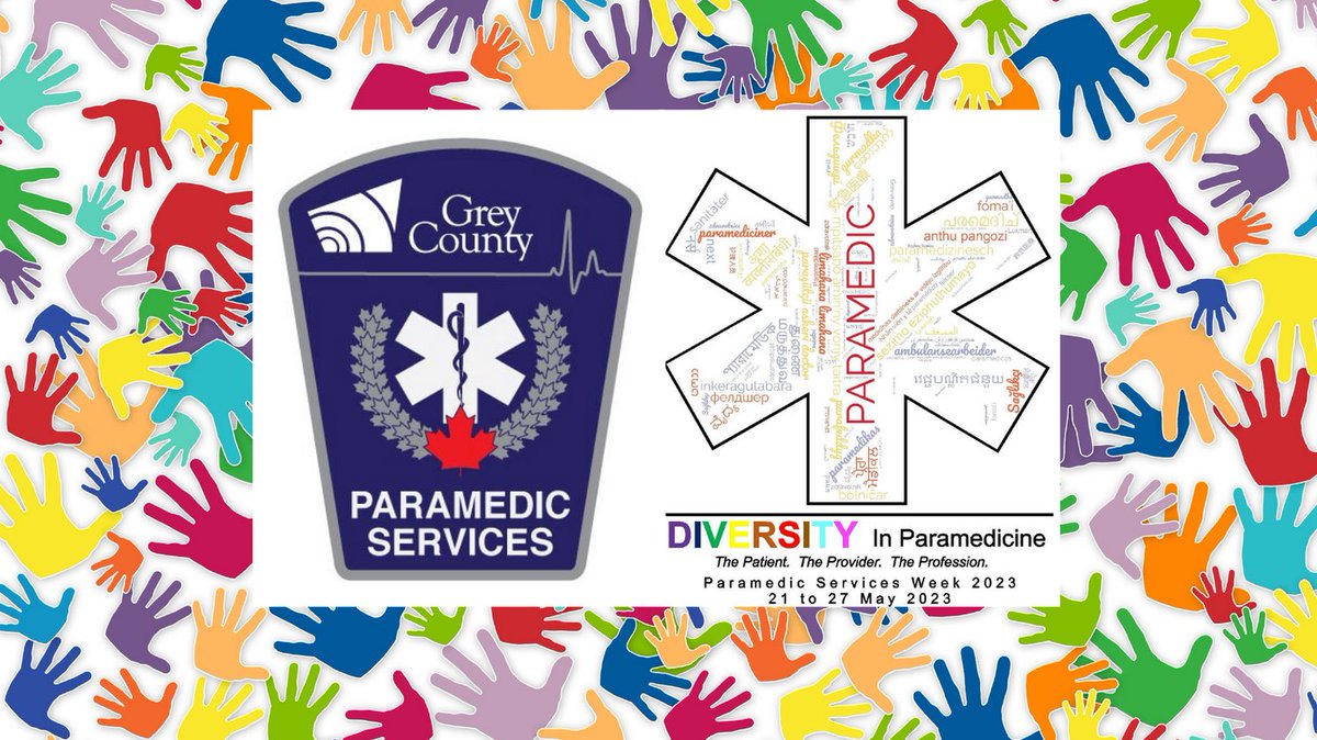 Paramedic Services week 2023 began yesterday in Ontario.  The national theme this year is "Diversity in Paramedicine" and locally our motto is "Our Mission: to help".  This is the week we celebrate our amazing profession and service!