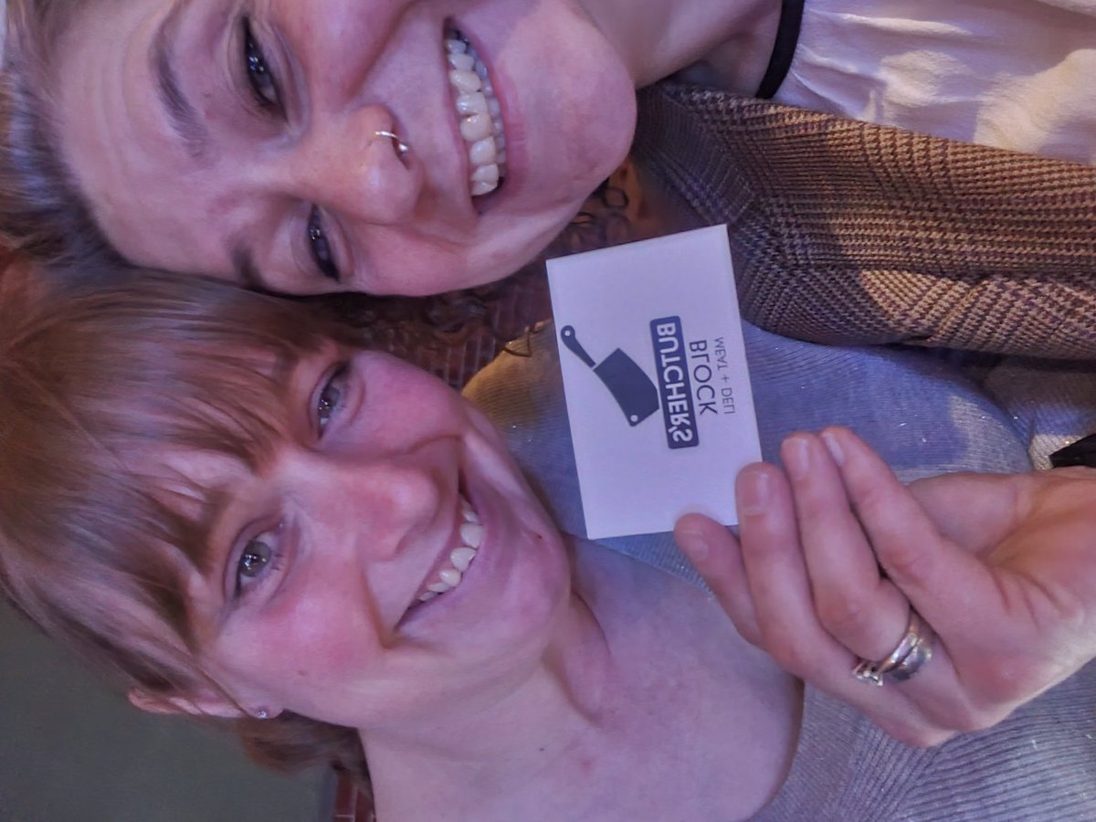 Today we are here representing #Bromsgrove in the national #butchershopoftheyearawards where my gorgeous wife Michelle was part of the judging panel fir us at Butcher's Block Bromsgrove 😁