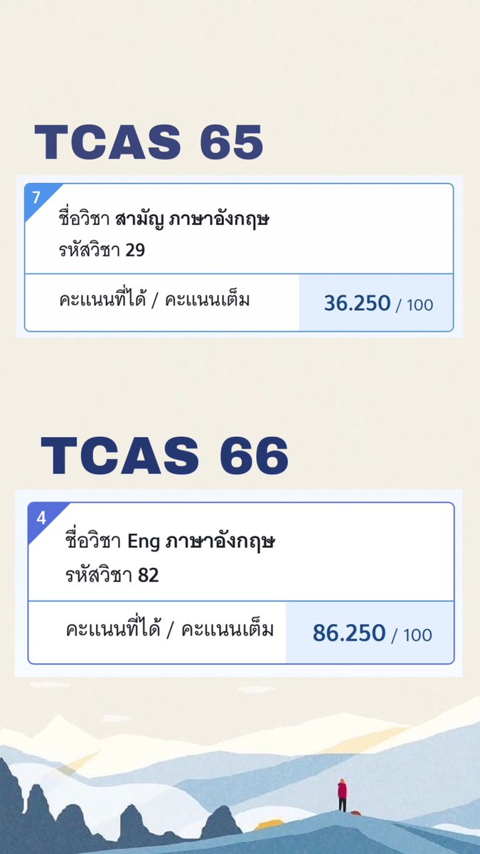panx_pt's tweet photo. เธรดเตรียมตัวสอบ alevel ภาษาอังกฤษ
จากคะแนน 36.25 สู่ 86.25 📚

คะแนนเค้าอาจจะไม่ได้เยอะมากแต่ก็หวังว่าจะเป็นประโยชน์ไม่มากก็น้อยนะคะ🌷
#dek65 #dek66 #dek67 #เด็กซิ่ว #TCAS66 https://t.co/qYxUaCkMyK