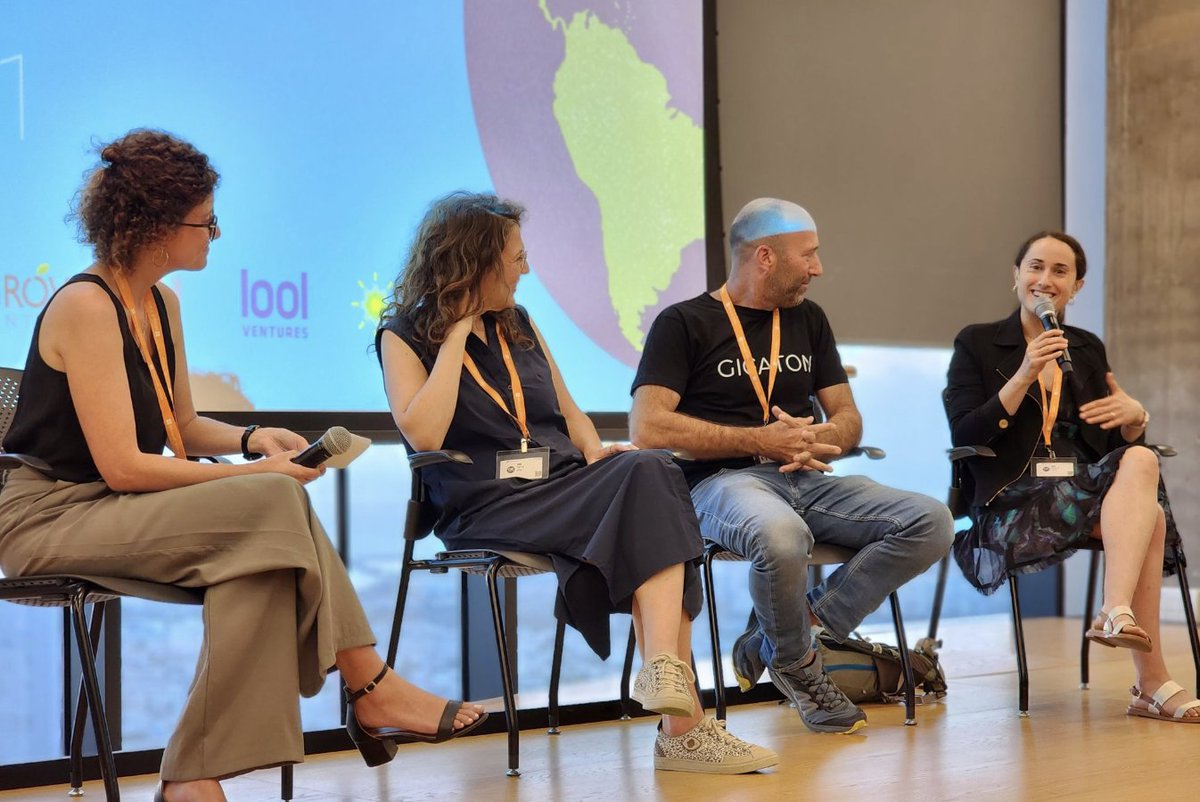 Thank you 81 Unit Alumni Association and 8200 Alumni Association for inviting us to the remarkable climatech event! Our co-founder and COO Ariella Charny shared her perspective on the challenges and opportunities involved in scaling a climatech startup 🚀🌍🛰️