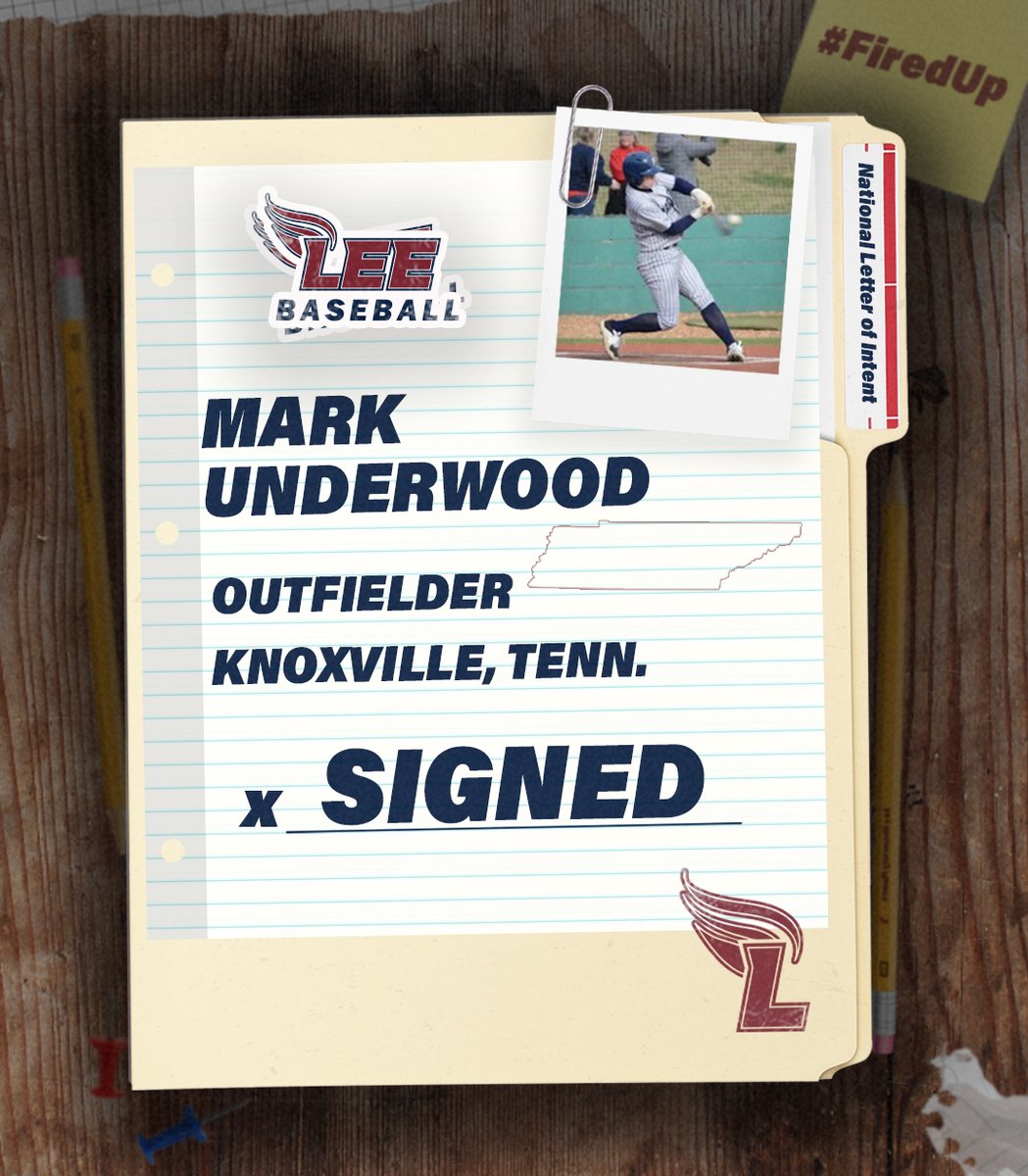 Super excited that Mark is coming to Lee next year!

#FiredUp🔥