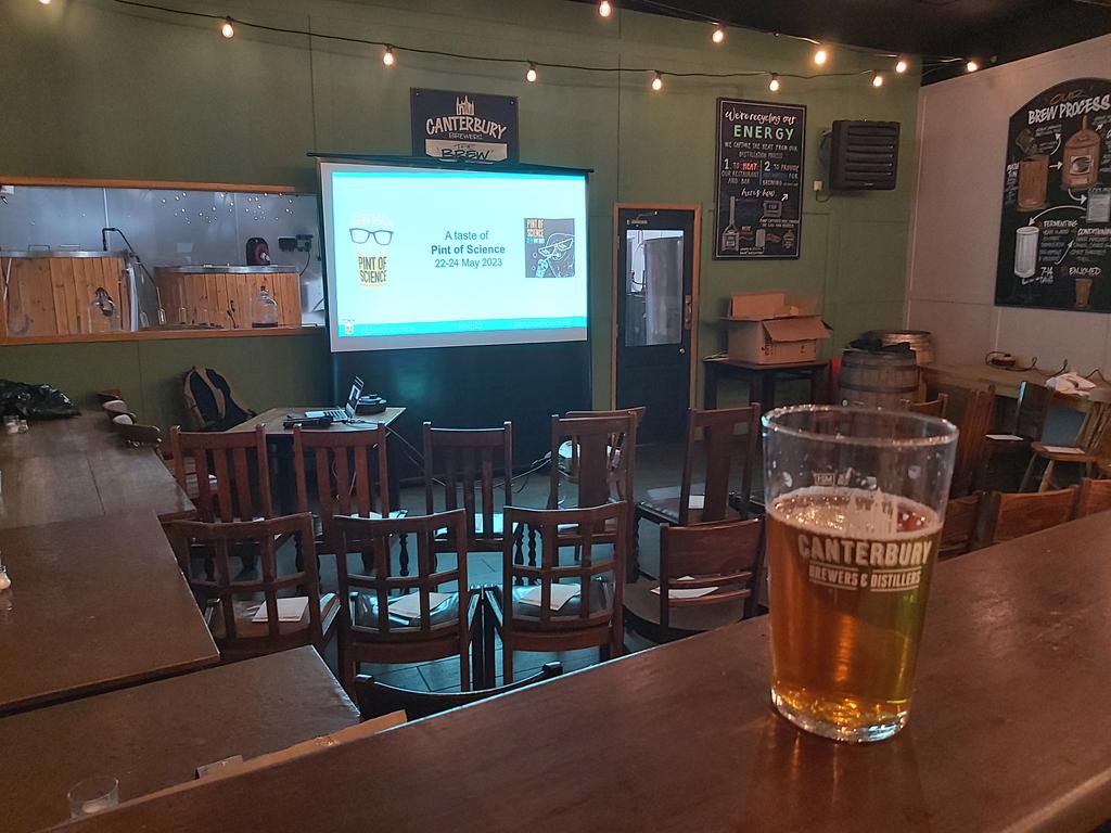 Uni of Kent Public Engagement (@kentscicomm) on Twitter photo Doors open soon for 'Our Body' theme evening...drum roll 🥁 <a href="/FoundryBrewPub/">Canterbury Brewers and Distiller at The Foundry</a> <a href="/pintofscience/">Pint of Science UK</a> #pint23 Doors open soon for 'Our Body' theme evening...drum roll 🥁 <a href="/FoundryBrewPub/">Canterbury Brewers and Distiller at The Foundry</a> <a href="/pintofscience/">Pint of Science UK</a> #pint23